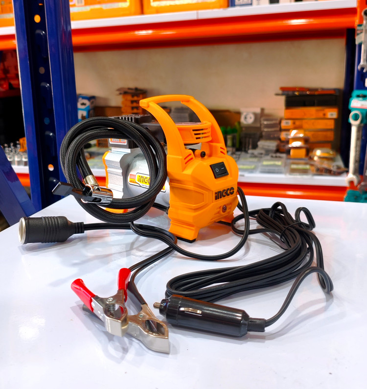 کمپرسور باد فندکی خودرو INGCO مدل AAC1408 - ۱۴۰ PSI