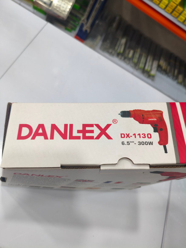 دریل برقی ۶.۵ میلیمتر ۳۰۰ وات دانلکس (DANLEX) مدل DX-1130