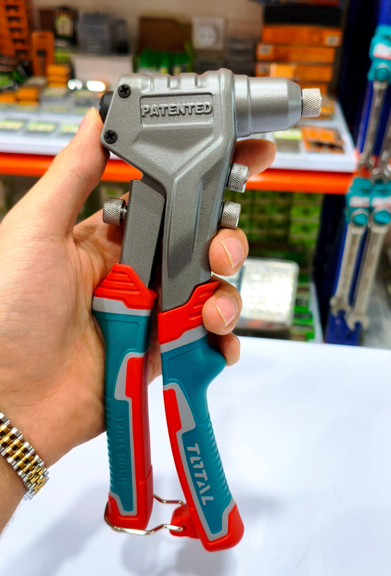 انبر پرچ حرفه ای صنعتی توتال مدل THT32081 (سایز ۲۰۰ میلیمتر)