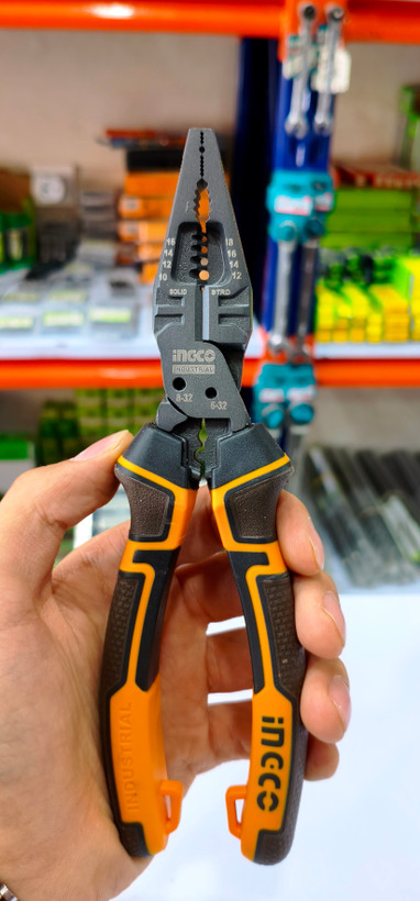 انبردست 8 کاره صنعتی اینکو (INGCO) مدل HMFCP28200 سایز 8 اینچ