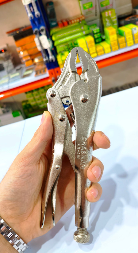 : انبر قفلی صنعتی کراسمن ۱۰ اینچ مدل CR-320 (اصلی تایوان) - فولاد CR-MO