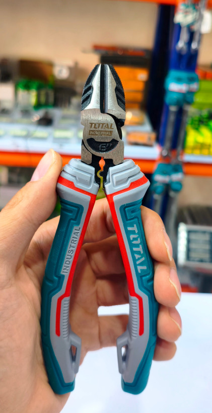 انبر سیمچین اهرمبلند TOTAL مدل THT230606S سایز 6 اینچ