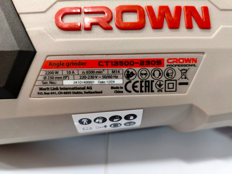 فرز سنگبری ۲۲۰۰ وات کرون مدل CT13500-230S ۲